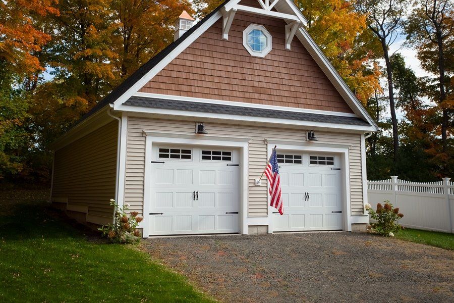 Model 60 in White with 6 Pane Windows and Decorative Hardware