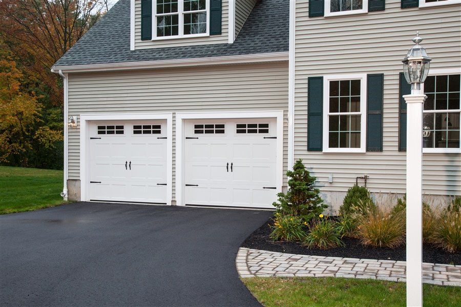 Model 61 in White with 6 Pane Windows and Decorative Hardware