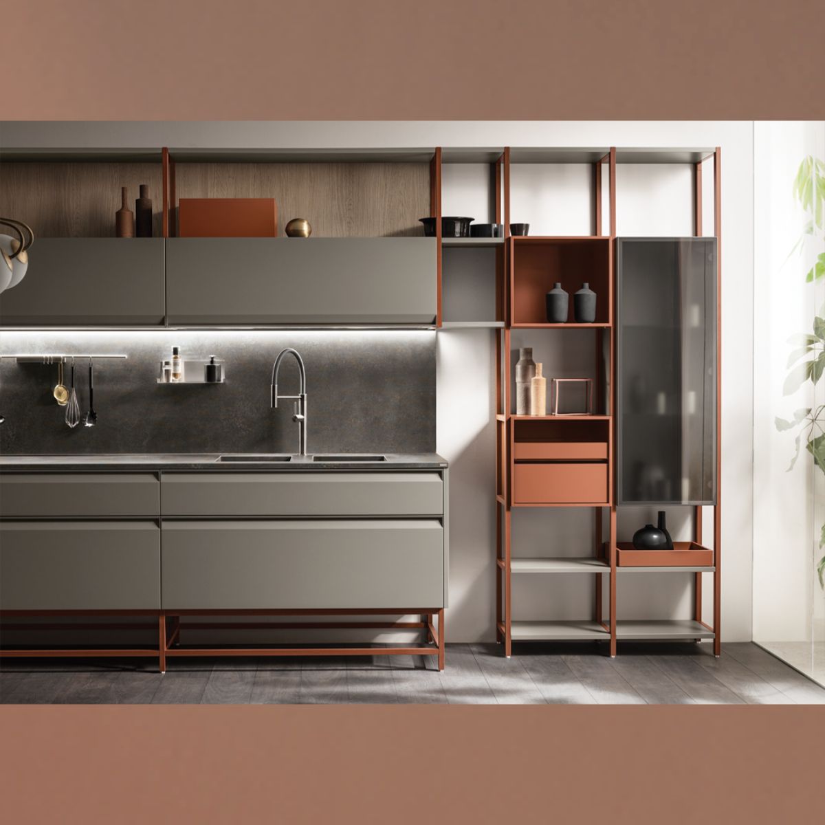 cucina essenziale