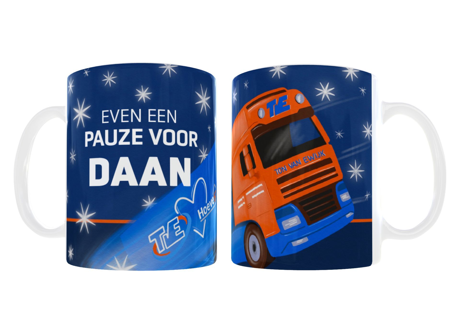 Bedrijfsmok met naam, bedrijfslogo en illustraties | EchtMiek