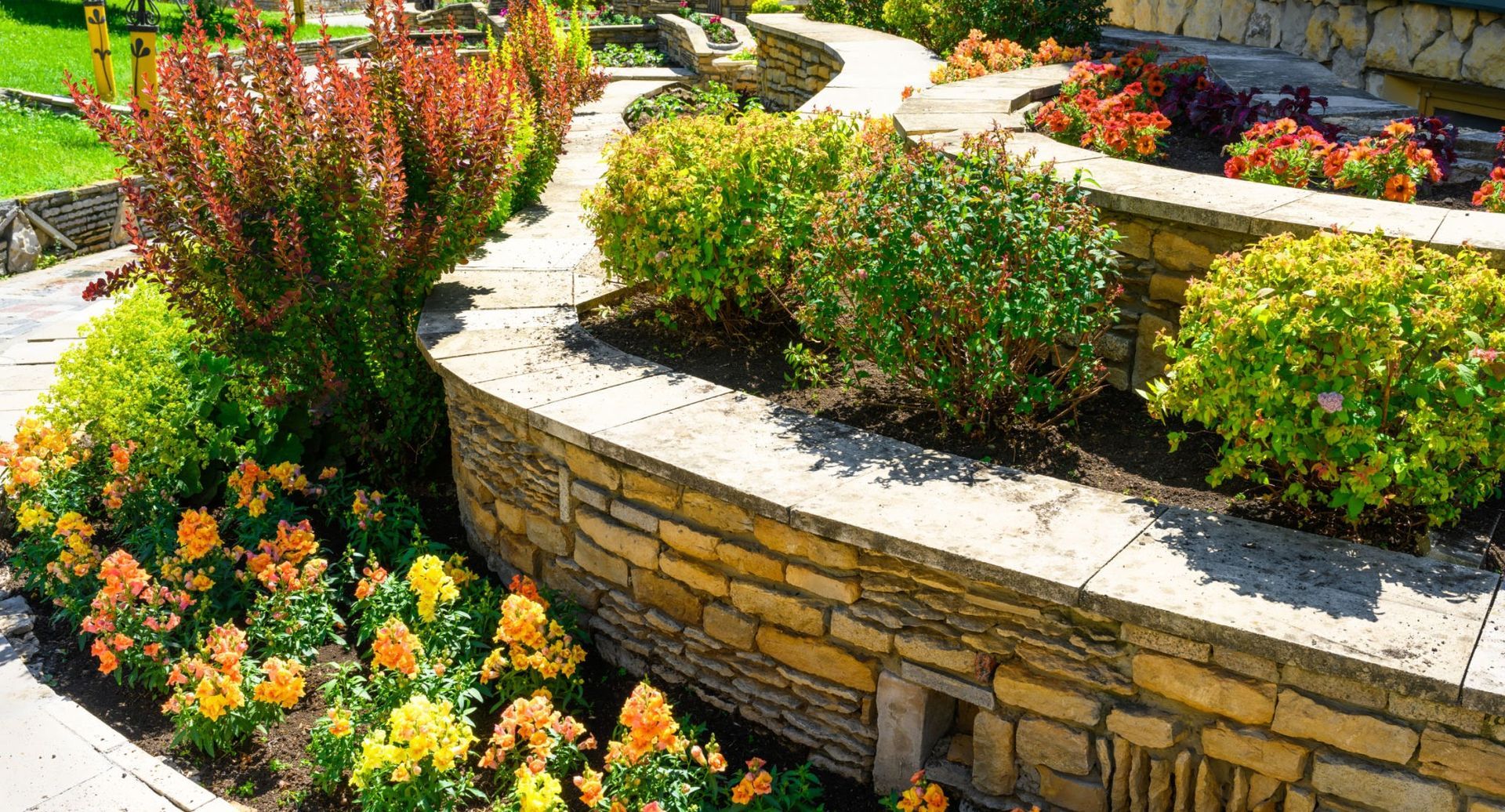 landscape design and installation project