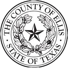 The seal of the county of Ellis state of Texas