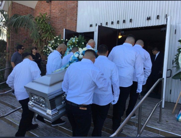 Paul bearers for funeral with Chavez Funeral & Cremation Services, Inc. CA