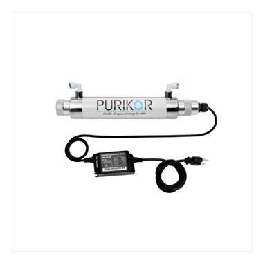 Sistema de desinfección para 1 gpm serie classic marca Purikor
