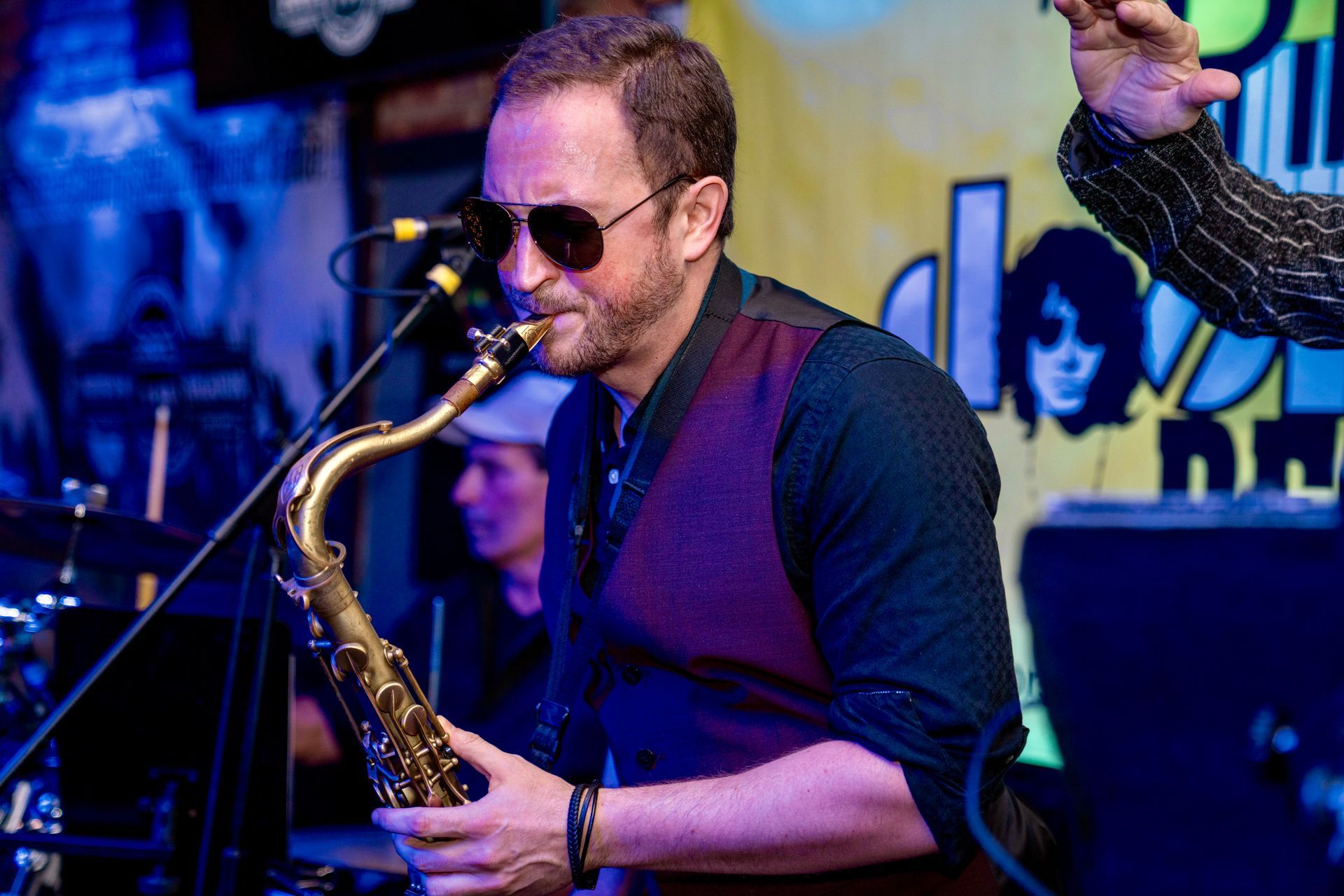 Man with Musical Instrument
