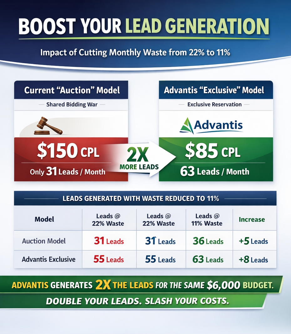 Current Google Search vs. Advantis PPC