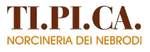 A logo for tipica norcineria dei nebrodi