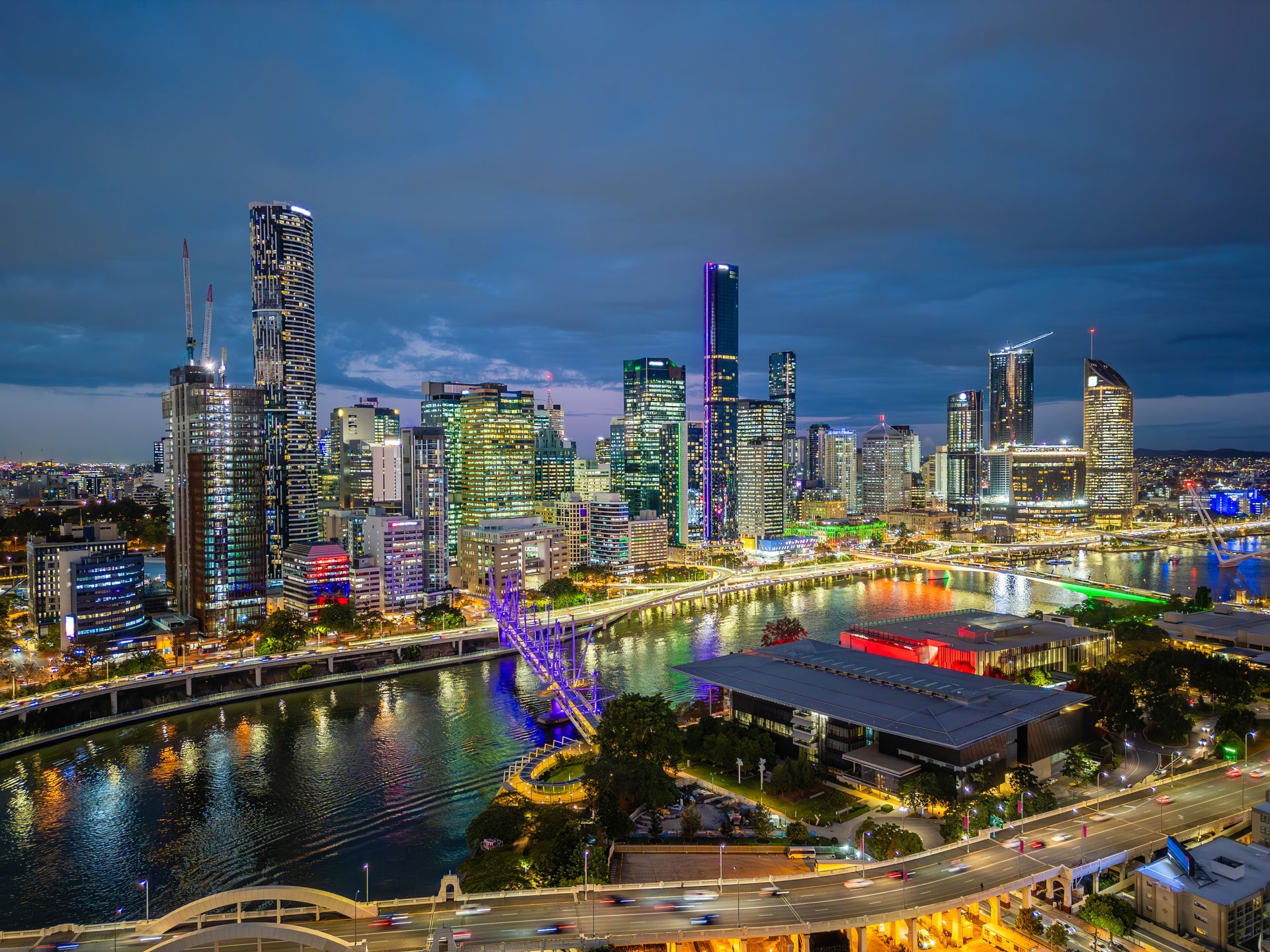 Brisbane night view