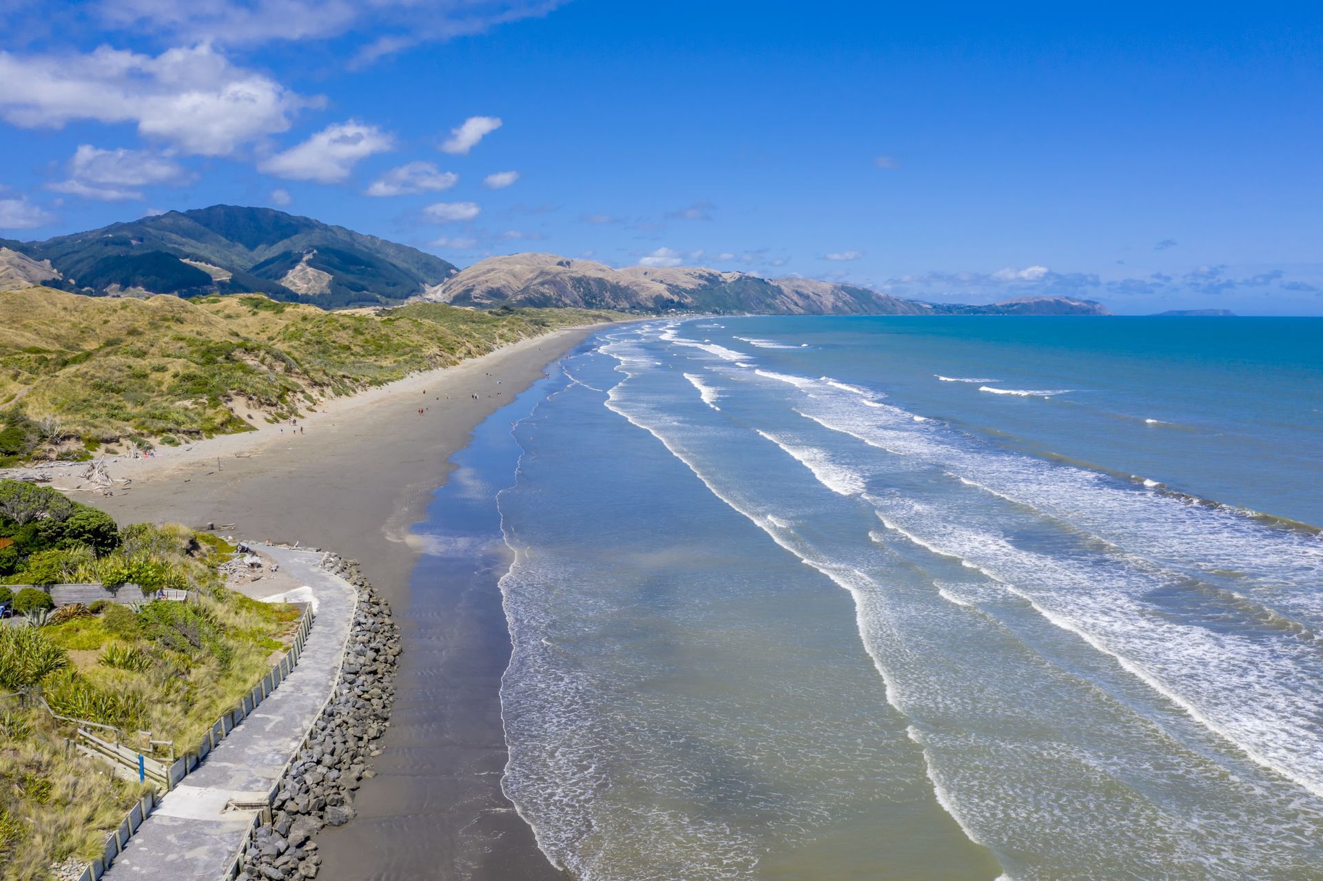 Kapiti Coast coastline near Raumati — RobLawMax Kapiti office