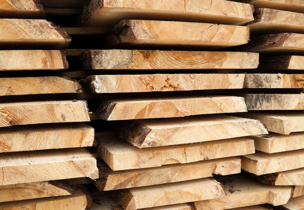 Pile of Timber Supplies