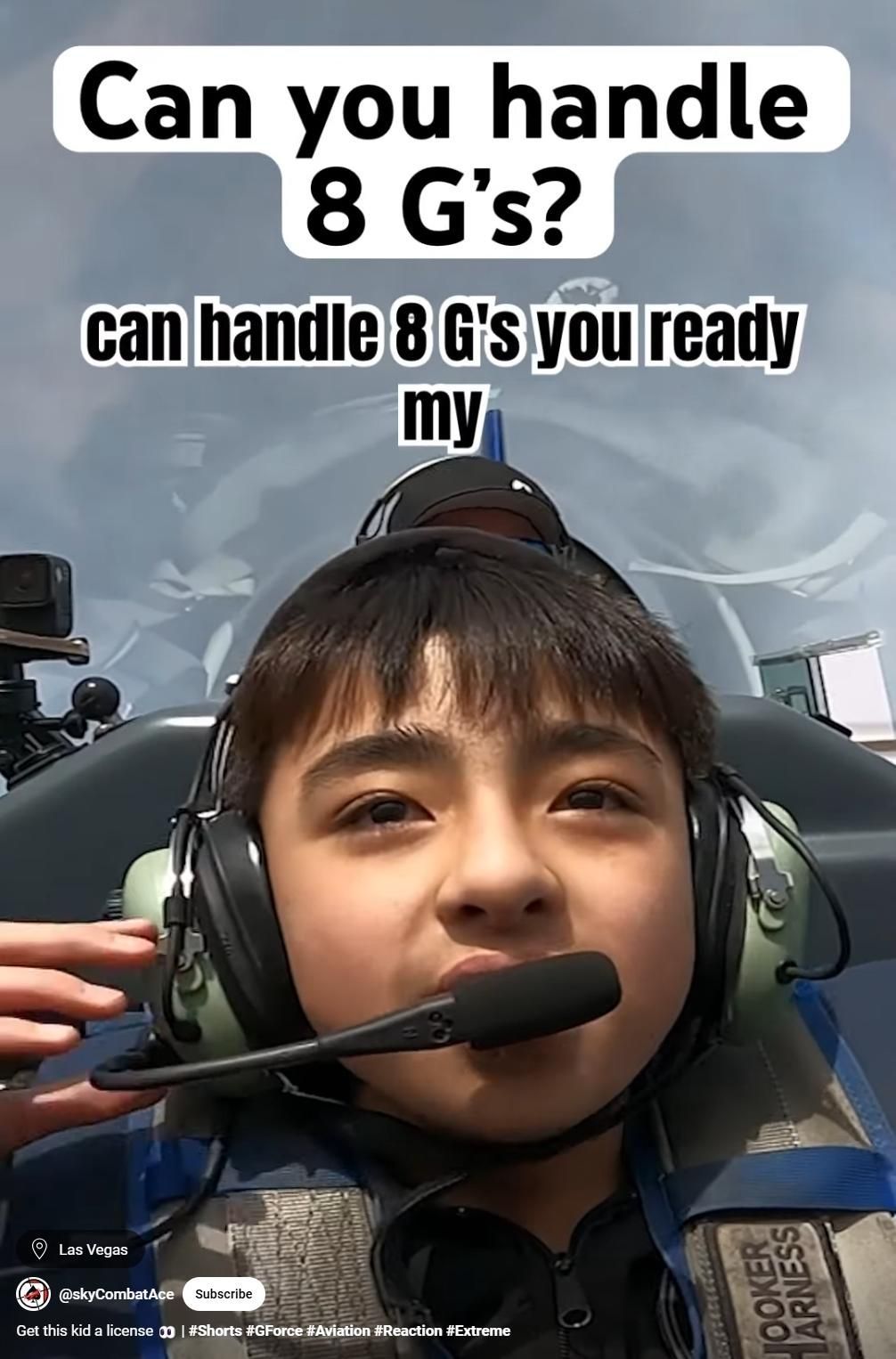 The viral YouTube video showing why Sky Combat Ace is one of the best things to do in Las Vegas