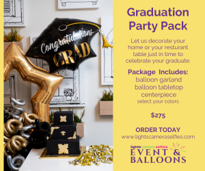 Graduation Party Color Guide 2026 Graduation balloon party package