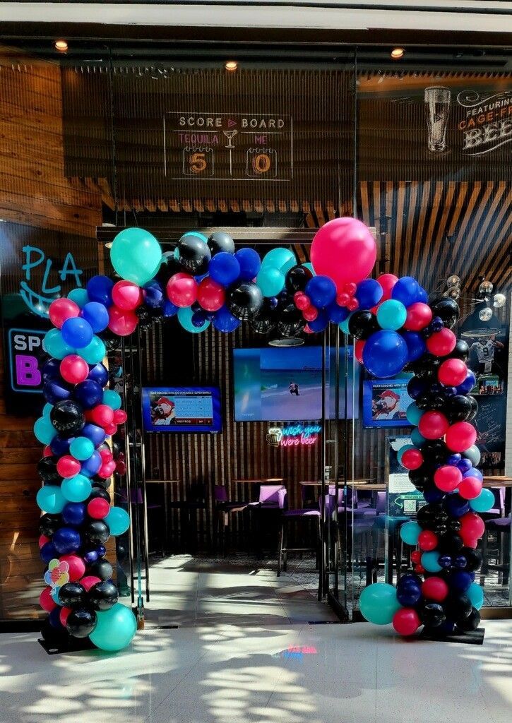 balloon arches walk under or use as a photo spot