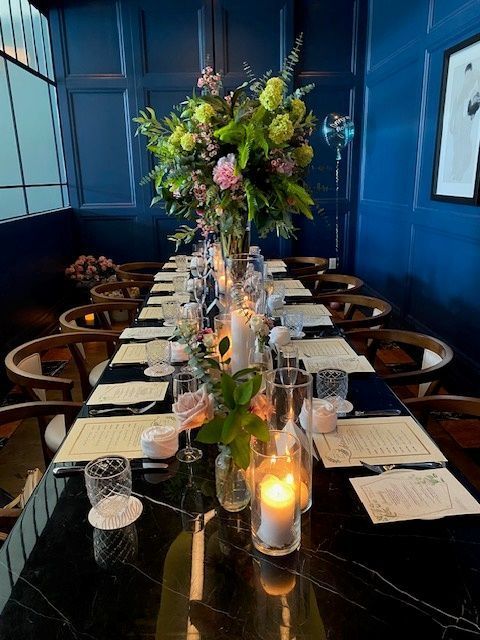Beautiful table setting in The Terrace, created by An Elegant Picnic