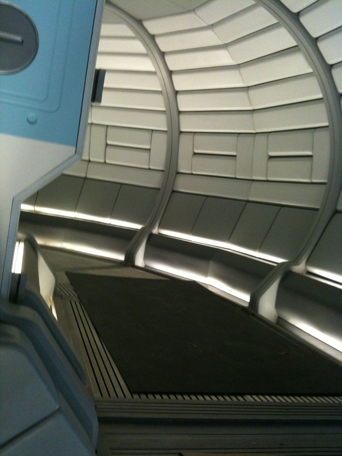 A quilted section of walkway from the film