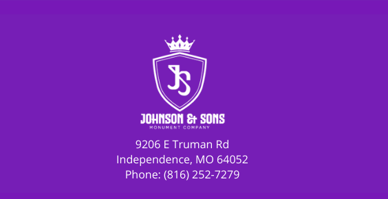 Johnson and Sons Monument Company logo