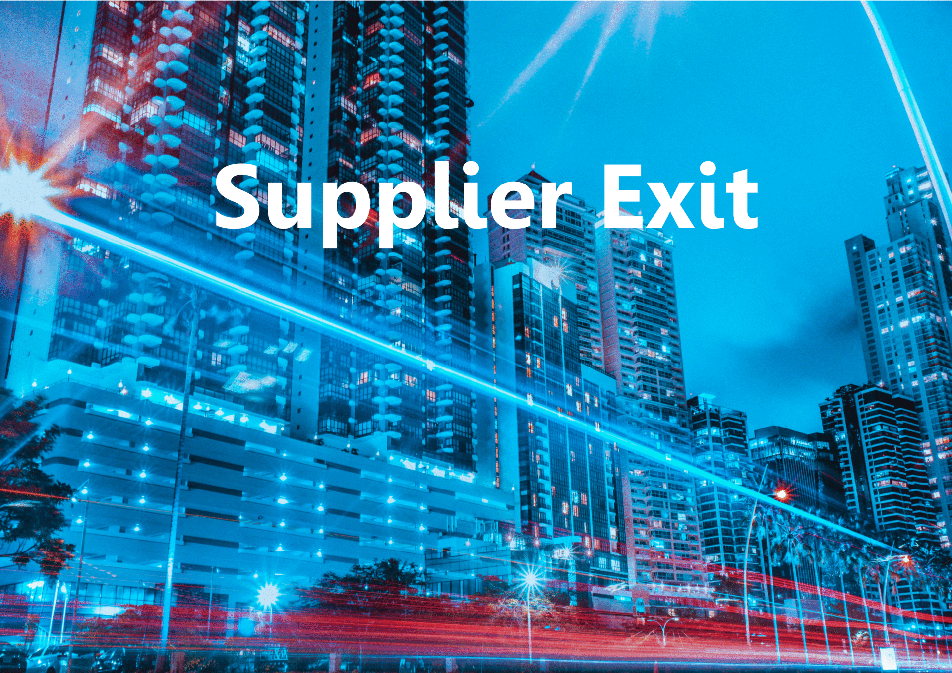 Supplier Exit
Supplier Exit Management
Supplier Exit Consulting
Consulting Services
Bentley Moore Executive Supplier Exit