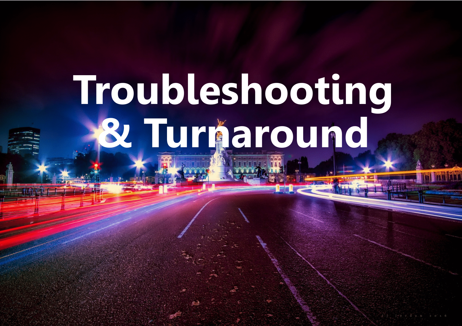 Troubleshooting & Turnaround
Troubleshooting
Troubleshoot
Troubleshooter
Project Troubleshooting
Programme Troubleshooting
