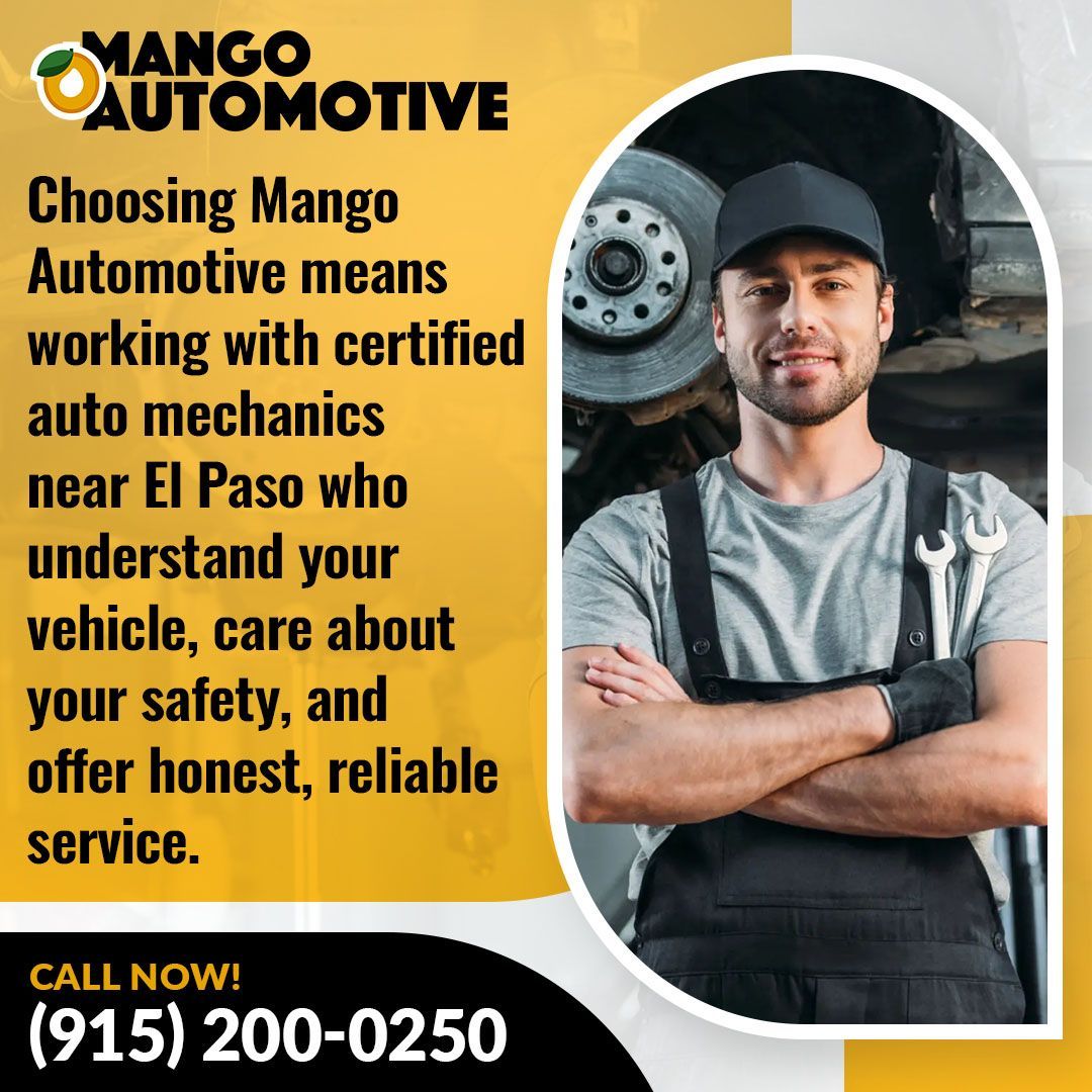 certified auto mechanic near El Paso