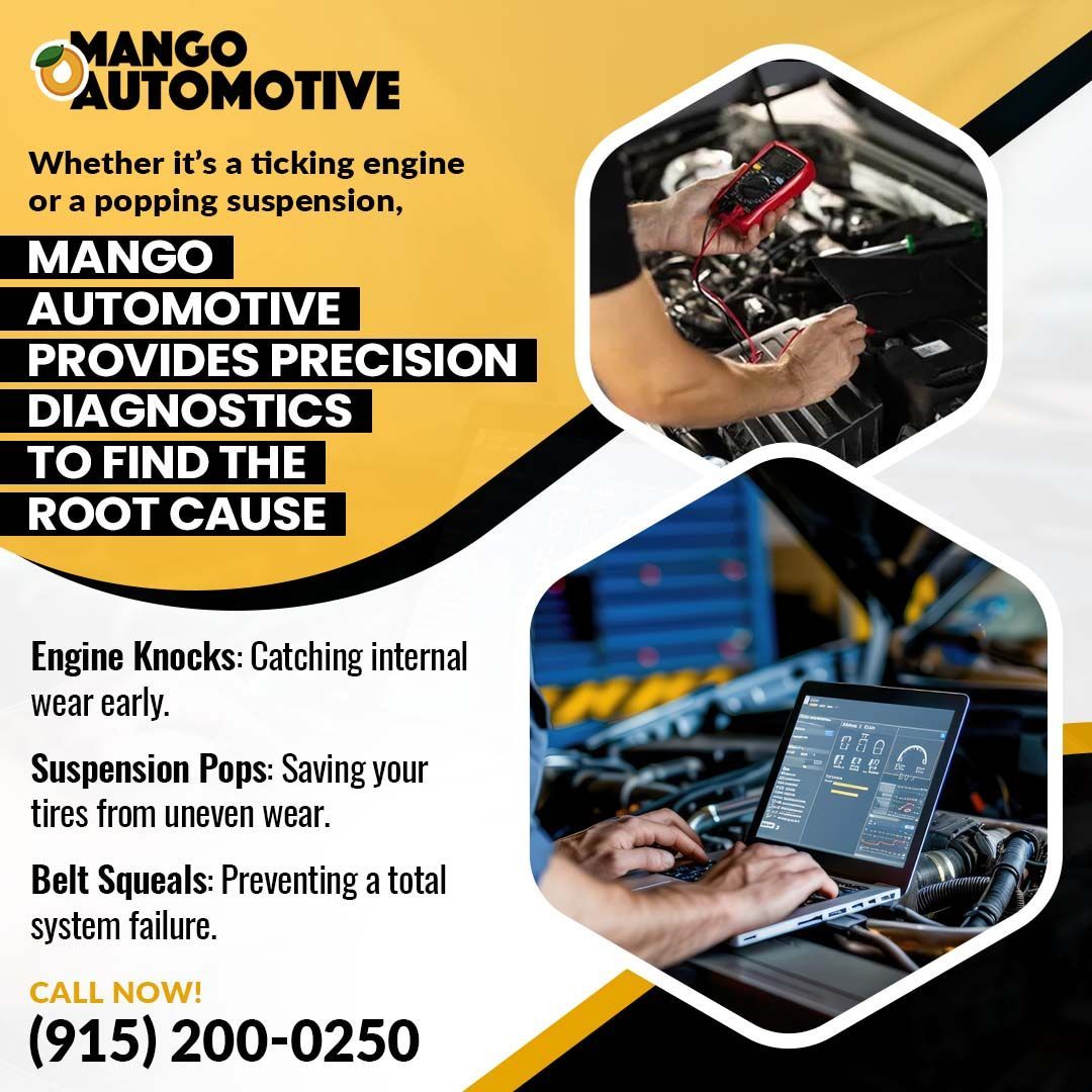Mango Automotive El Paso provides precision diagnostics