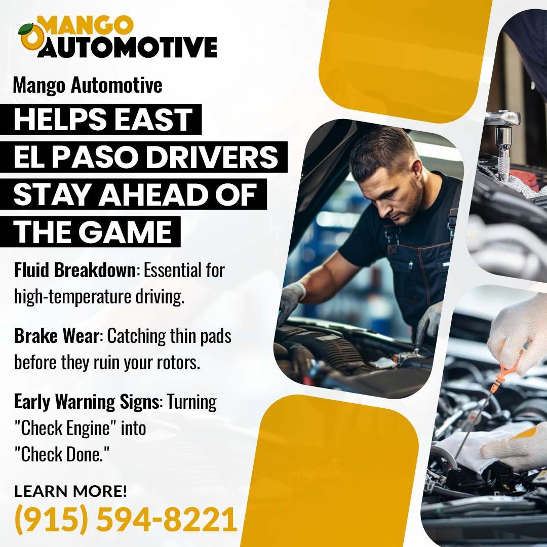 car repair shop - Mango Automotive East El Paso