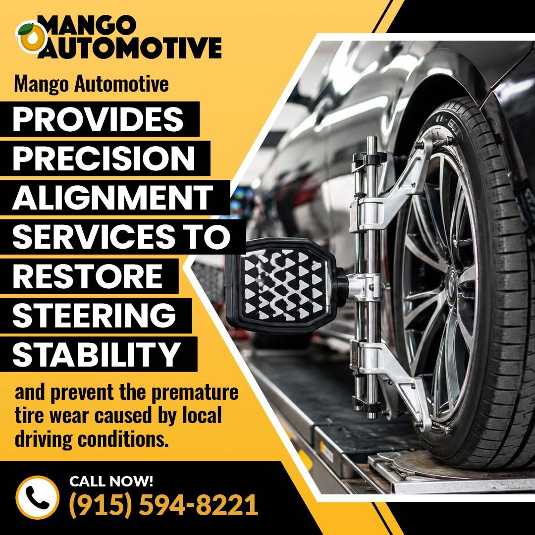 Precision alignment services- Mango Automotive Ward