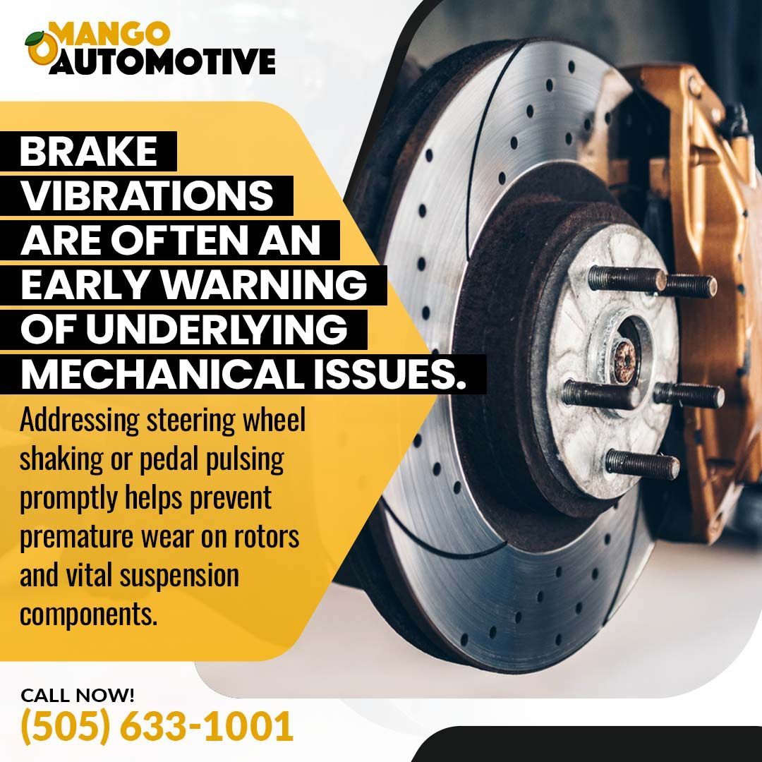 Brake vibrations- Mango Automotive Cottonwood