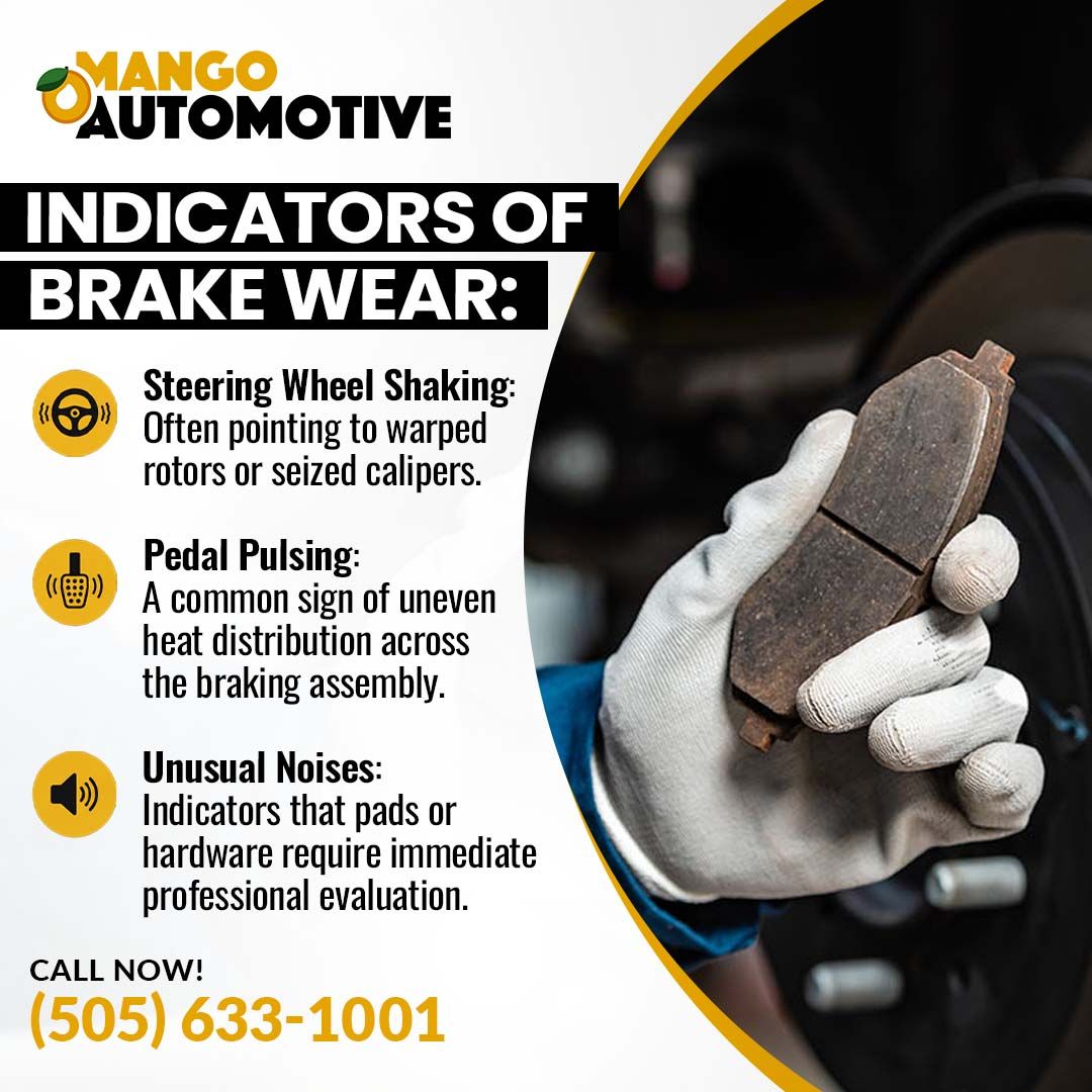 Indicators of brake wear