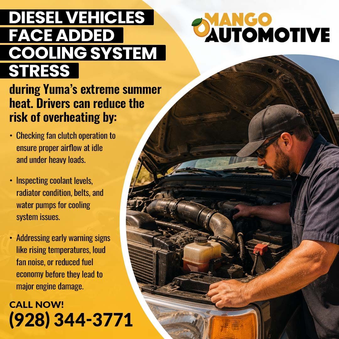 Cooling system stress- Mango Automotive & Diesel (Yuma)