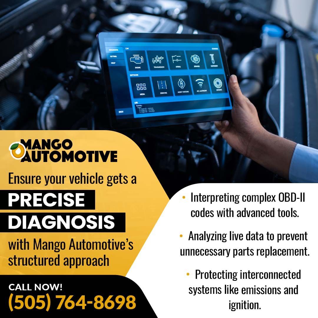 check engine light diagnosis in Downtown Albuquerque
