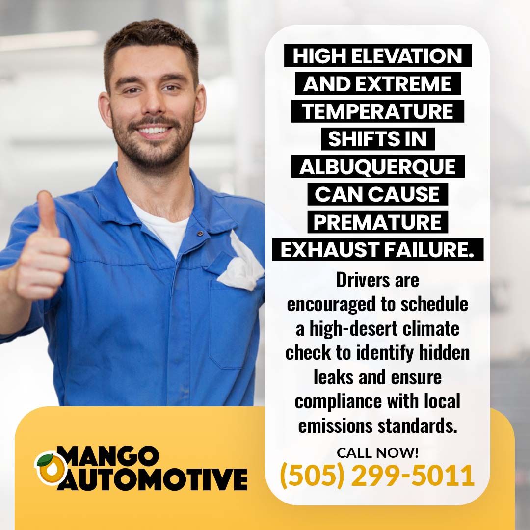 Exhaust repair services in Heights Albuquerque