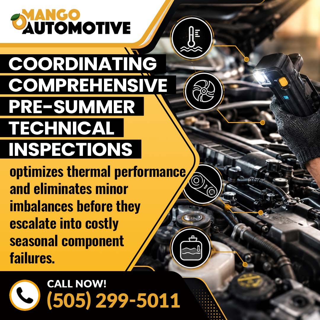 Pre-Summer Technical Inspections- Mango Automotive(The Heights)