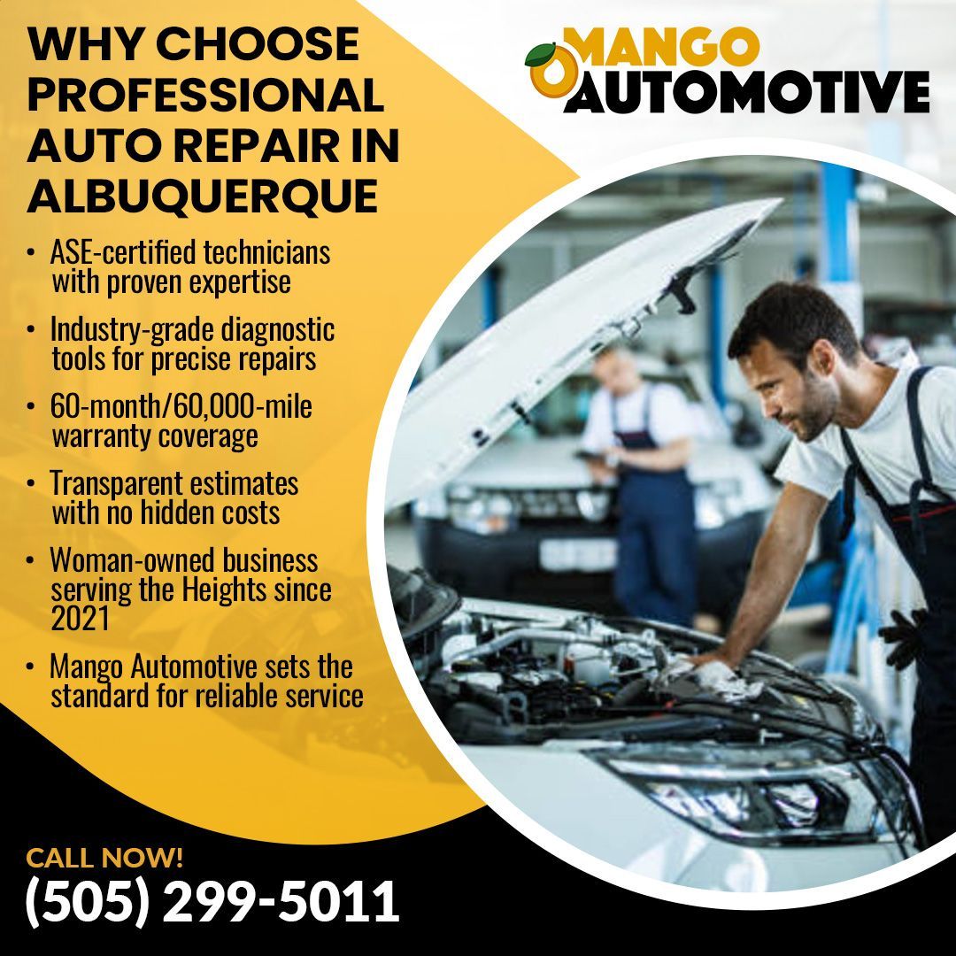 auto repair at the Heights in Albuquerque 