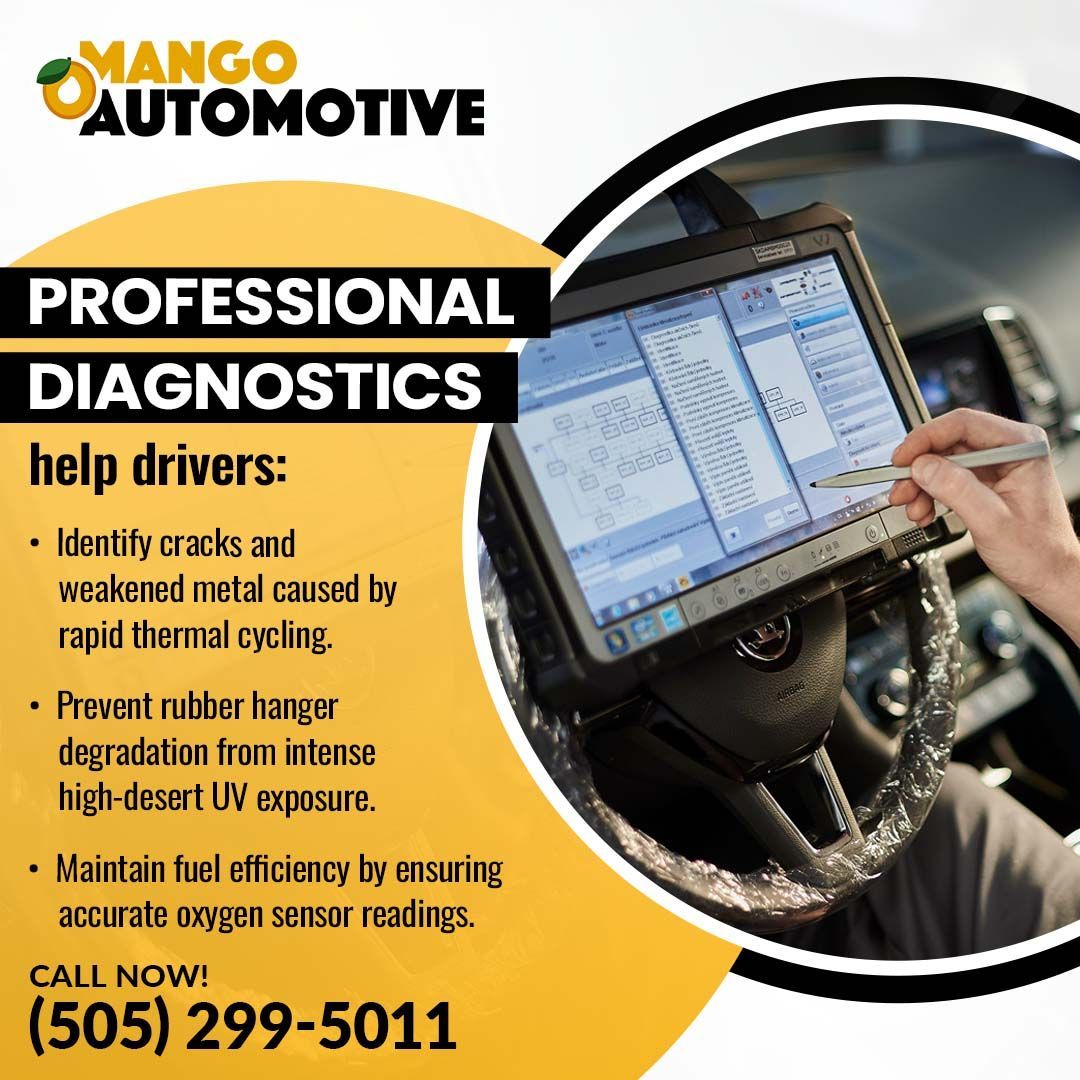 professional exhaust diagnostics in the Heights Albuquerque