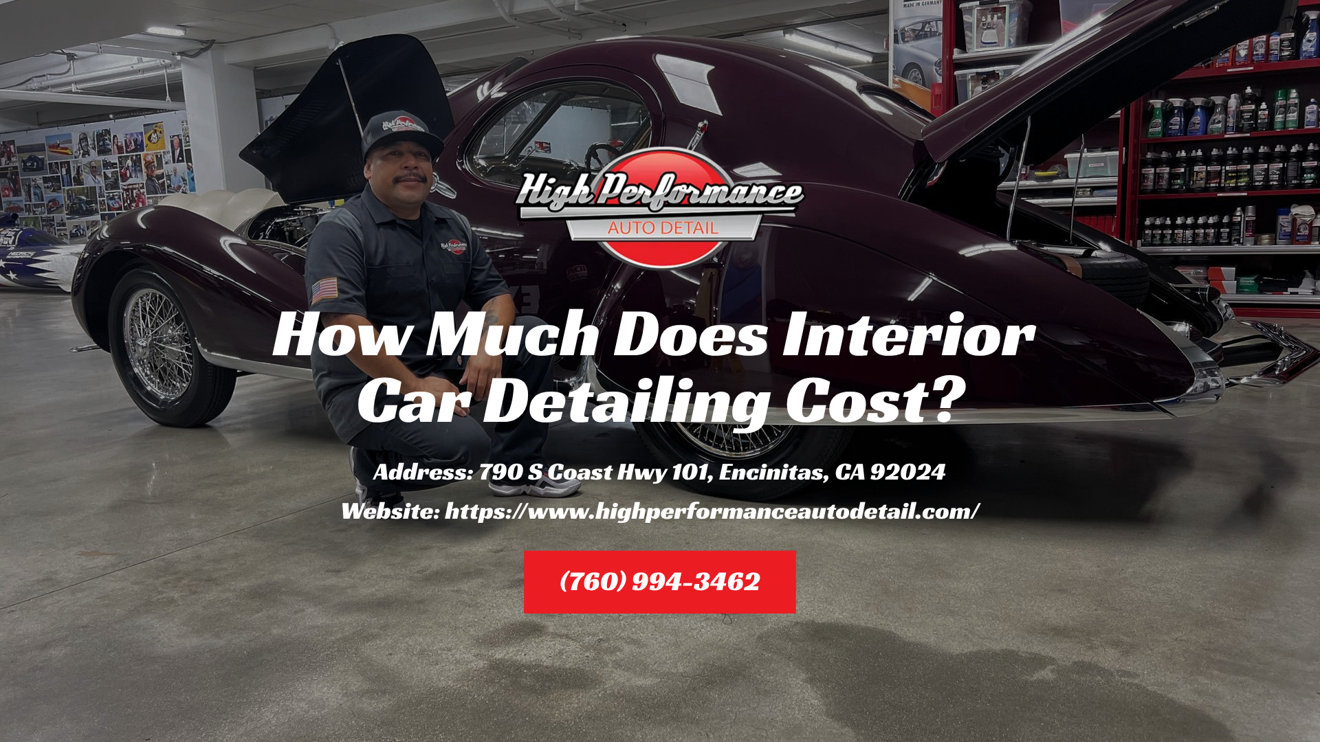 interior car detailing cost