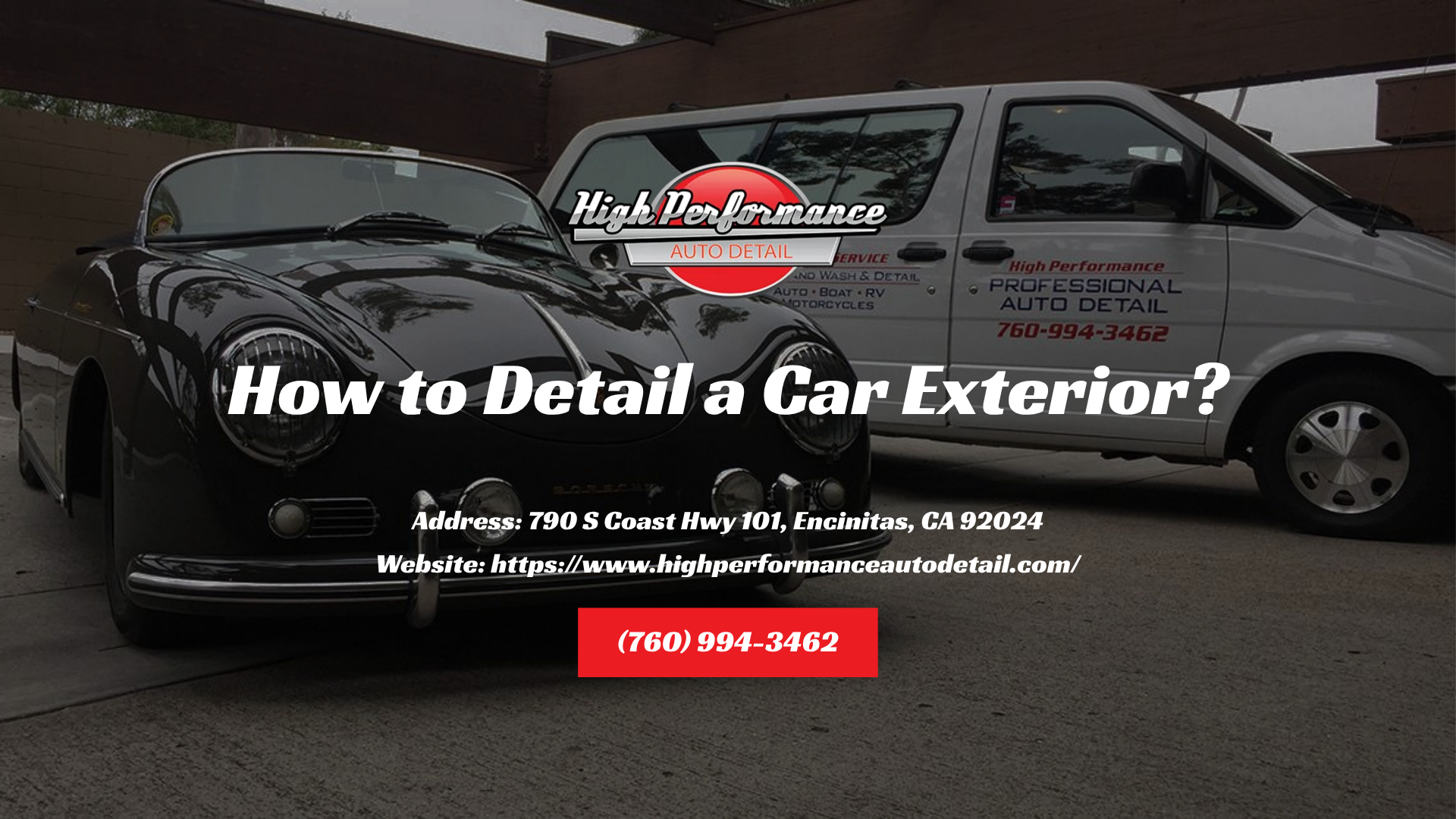 How to Detail a Car Exterior?