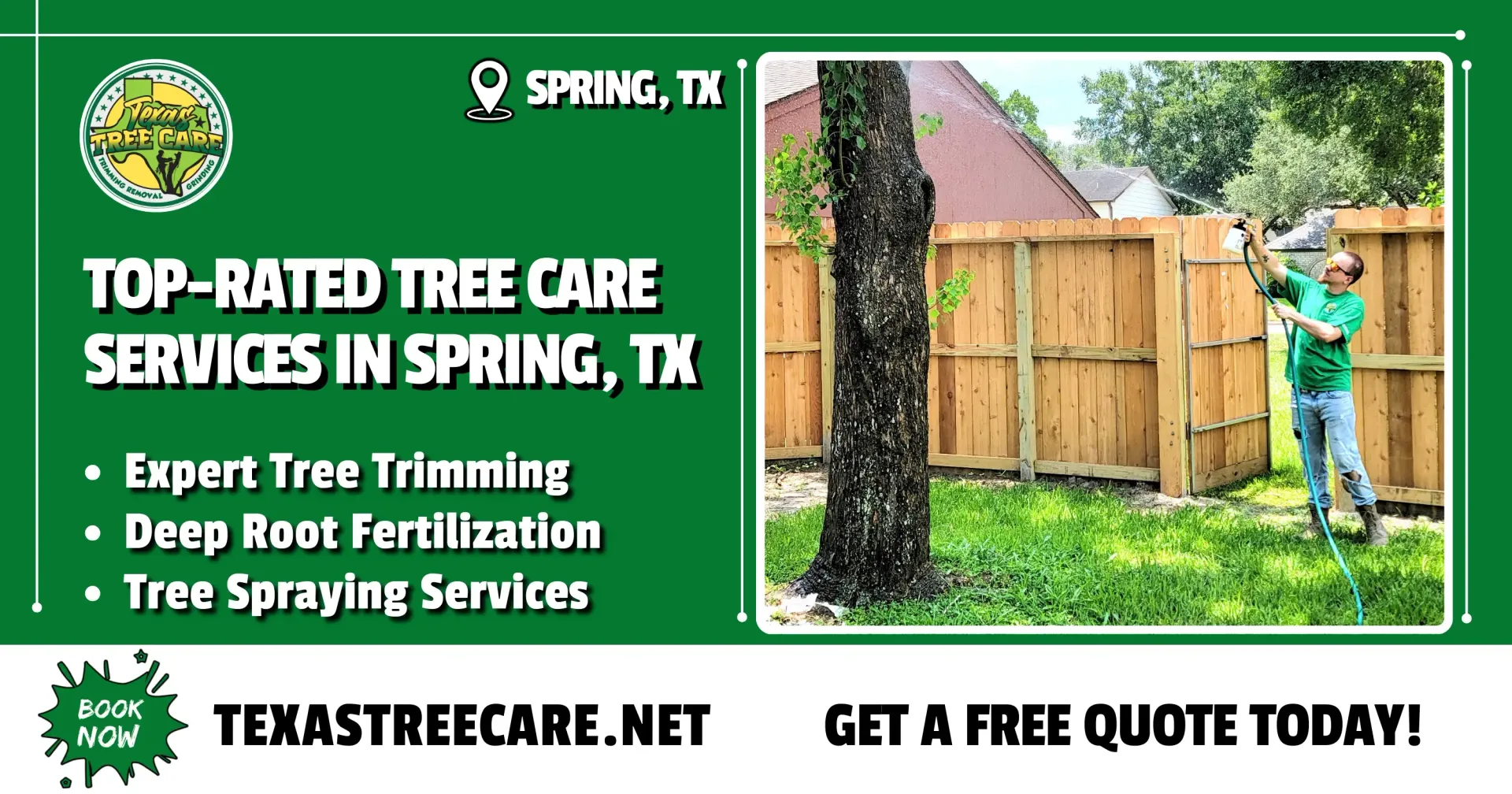 Tree Care Services in Spring TX | Texas Tree Care