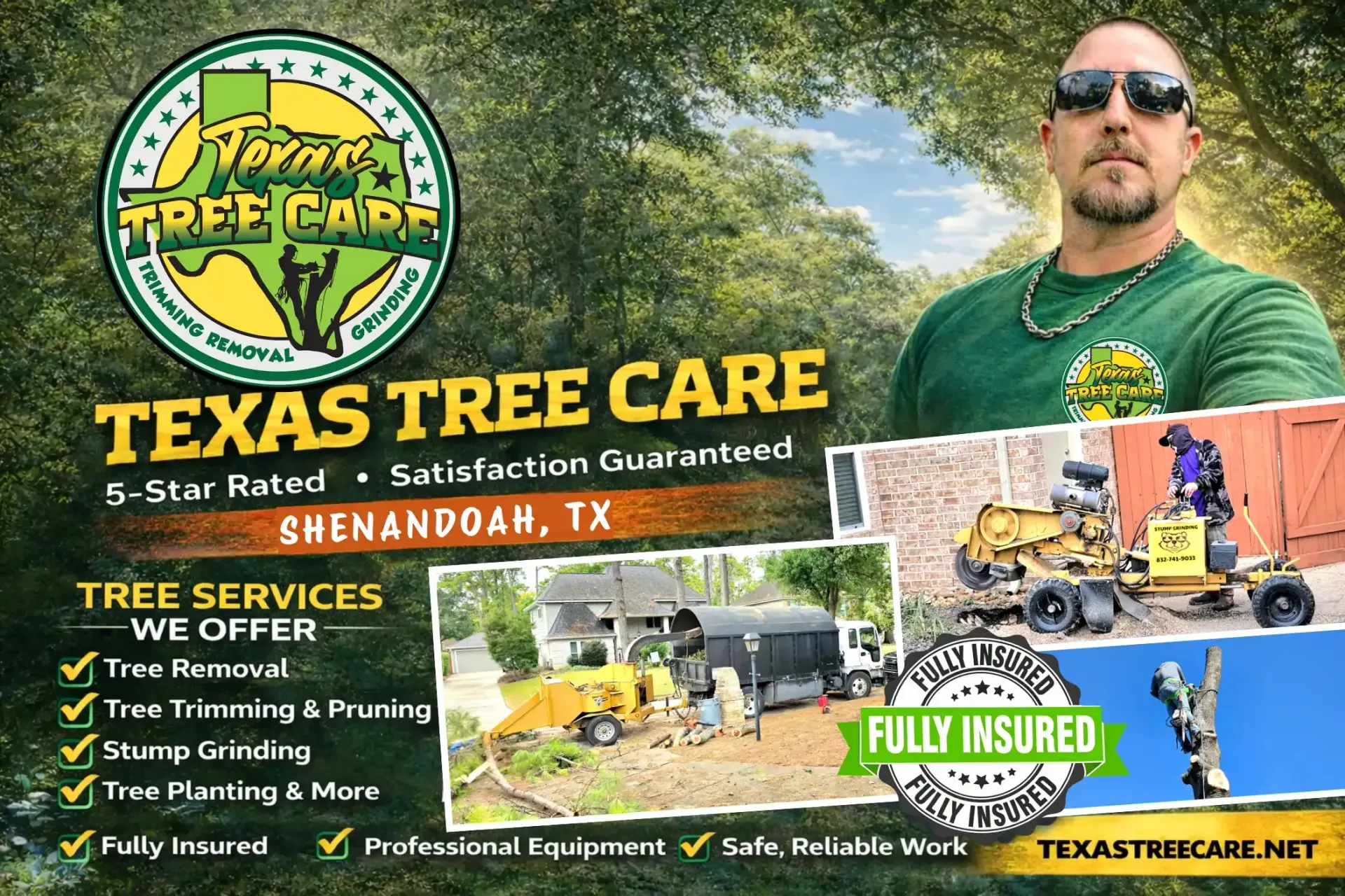 Tree Service Shenandoah TX | Texas Tree Care