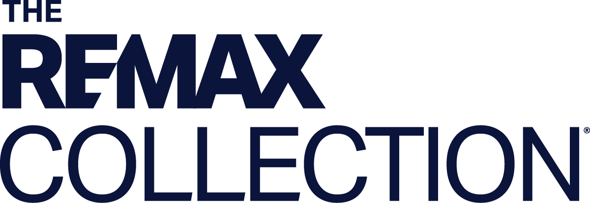 The Re/MAX Collection logo: Dark blue text on a white background.