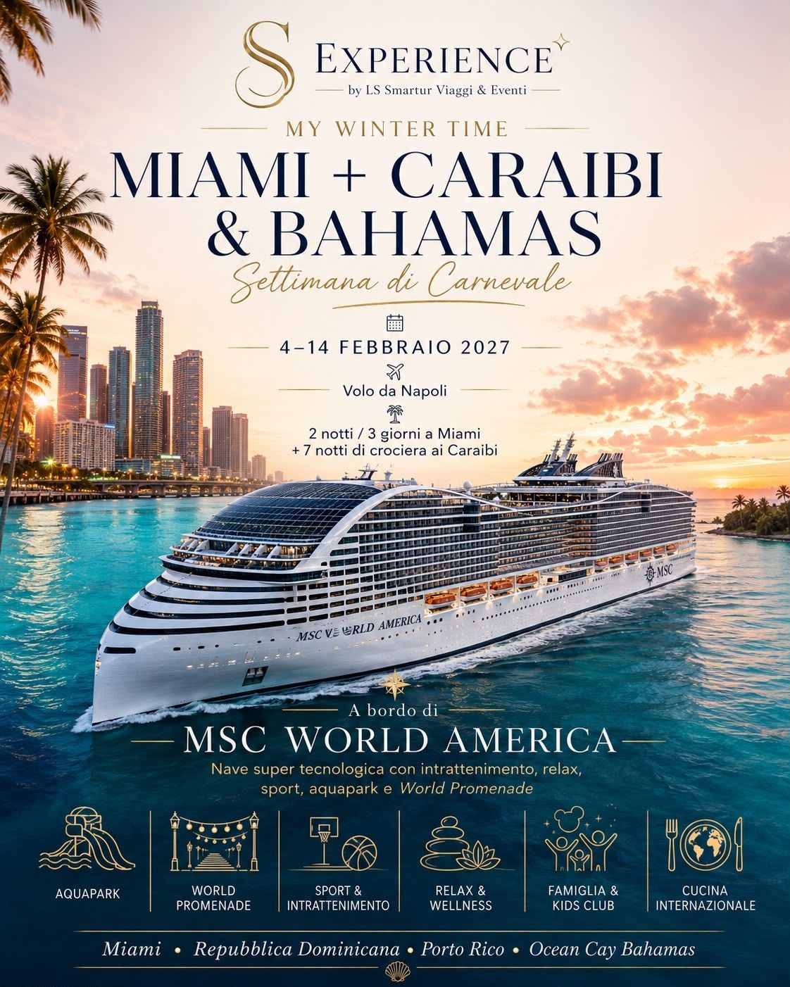 Msc Crociera Miami Caraibi Bahamas