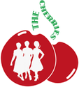 Rood logo met drie witte kindersilhouetten in een witte cirkel en groene gebogen tekst erboven.