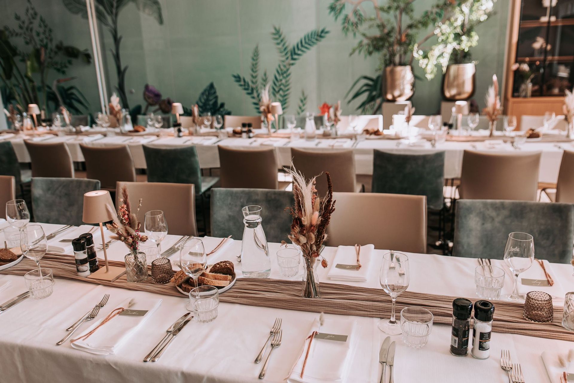 droogbloemen, bruiloftdecoratie, aankleding bruiloft,  bruiloftstyling, droogbloemen bruiloft