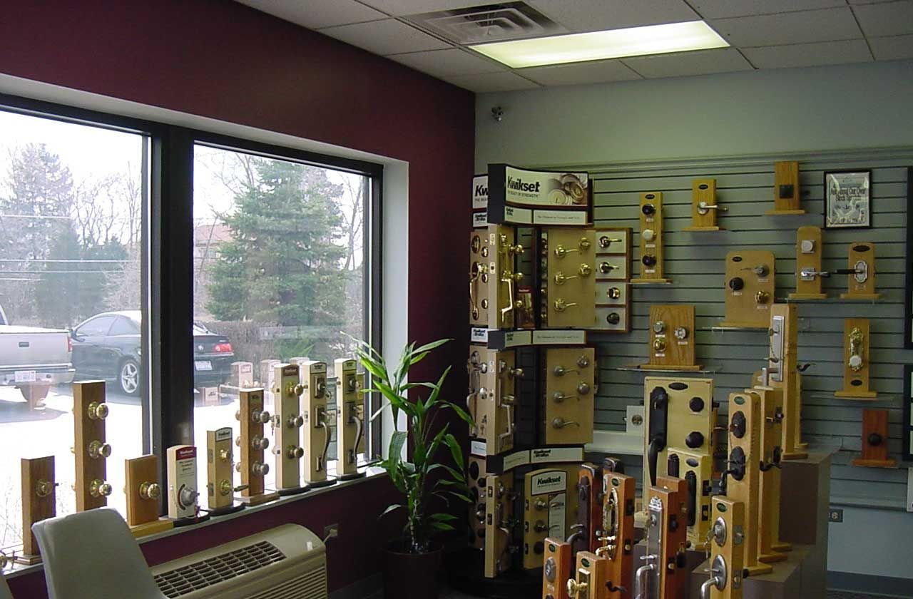 Inside Shop - Roselle, Illinois - Action Lock and Key, Inc