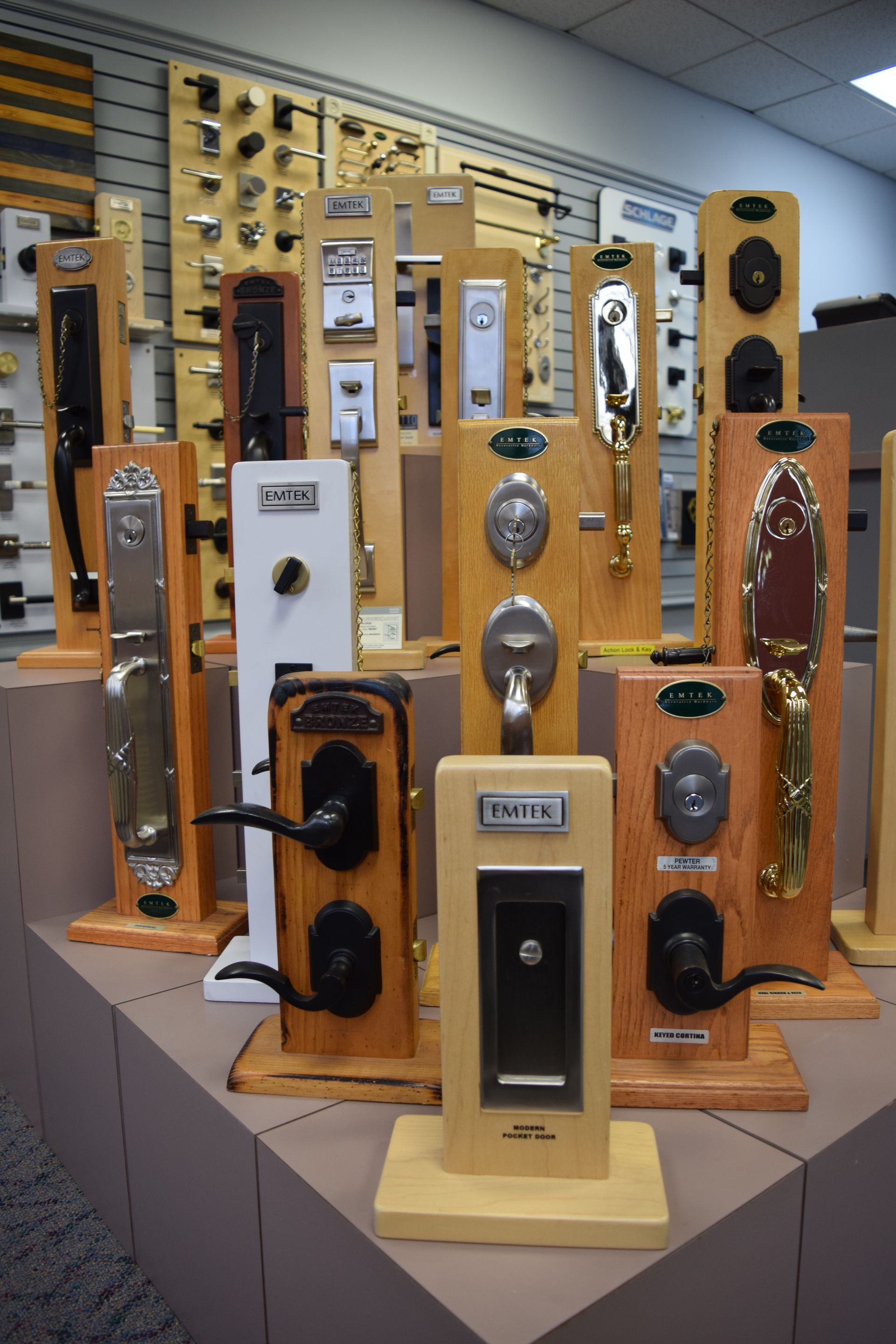 White Door with Lock - Roselle, Illinois - Action Lock and Key, Inc