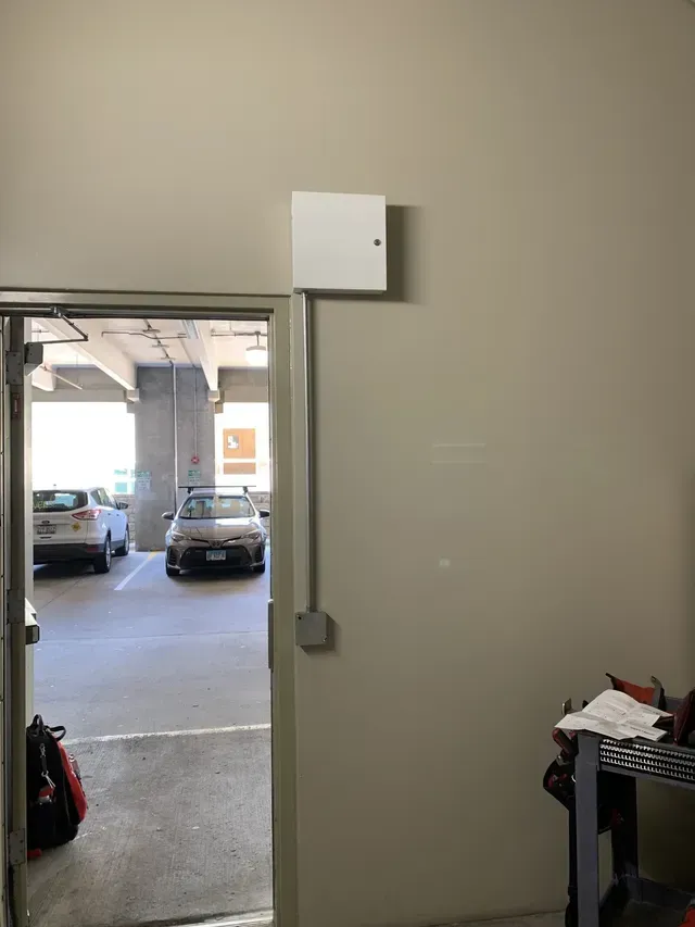 Client Stand Alone Keypad Access With Battery Backup Outside - Roselle, Illinois - Action Lock and Key, Inc