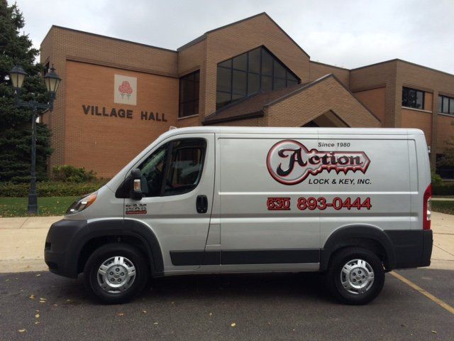 White Van - Roselle, Illinois - Action Lock and Key, Inc