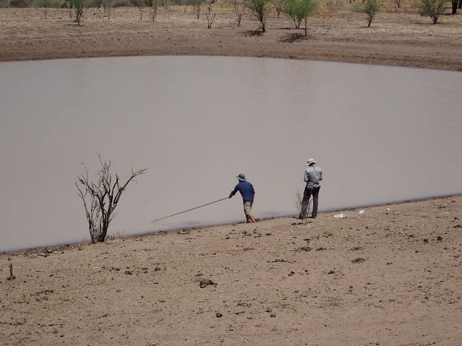 NT Sampling in Bismark Dam