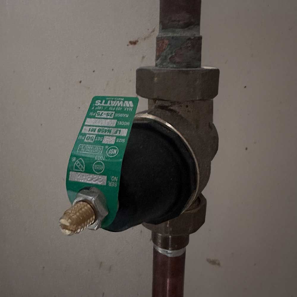 Whole house PRV – Pressure Reducing Valve