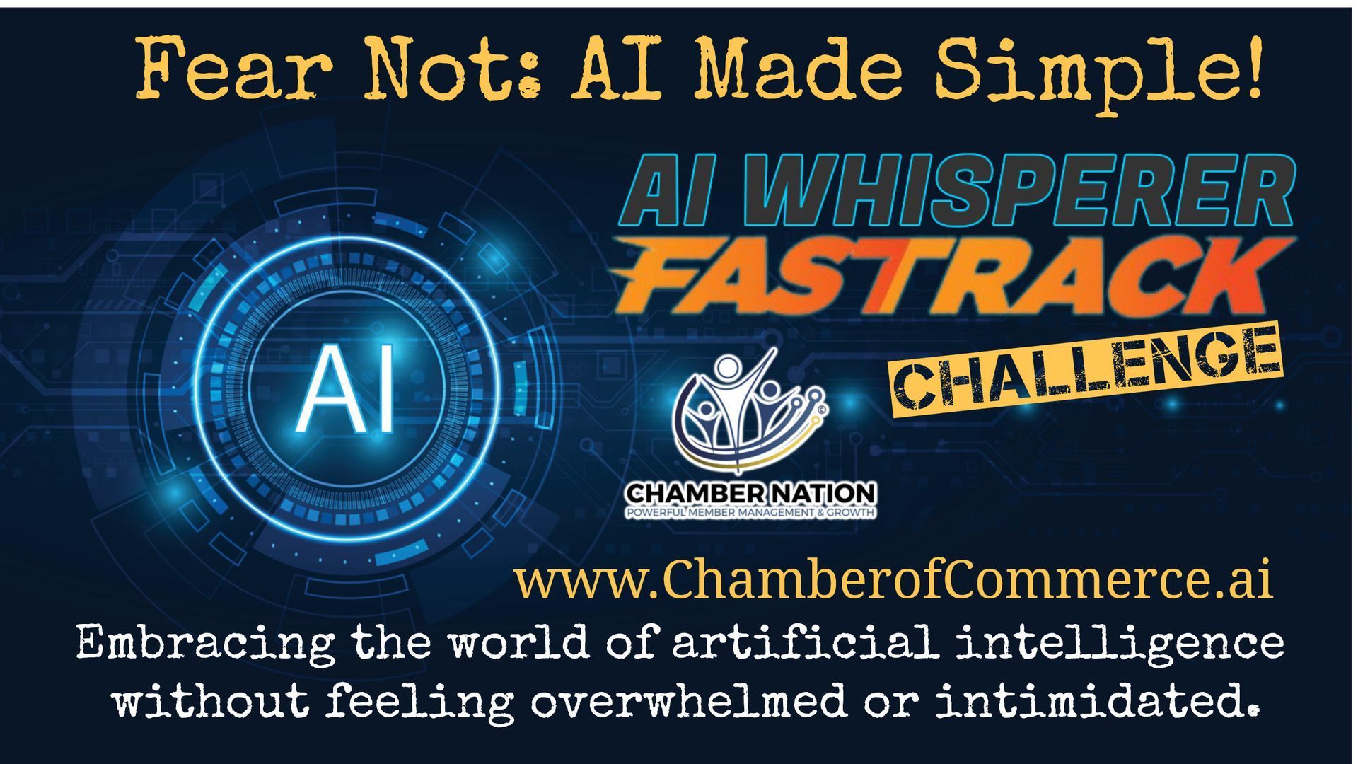 Promotional graphic: