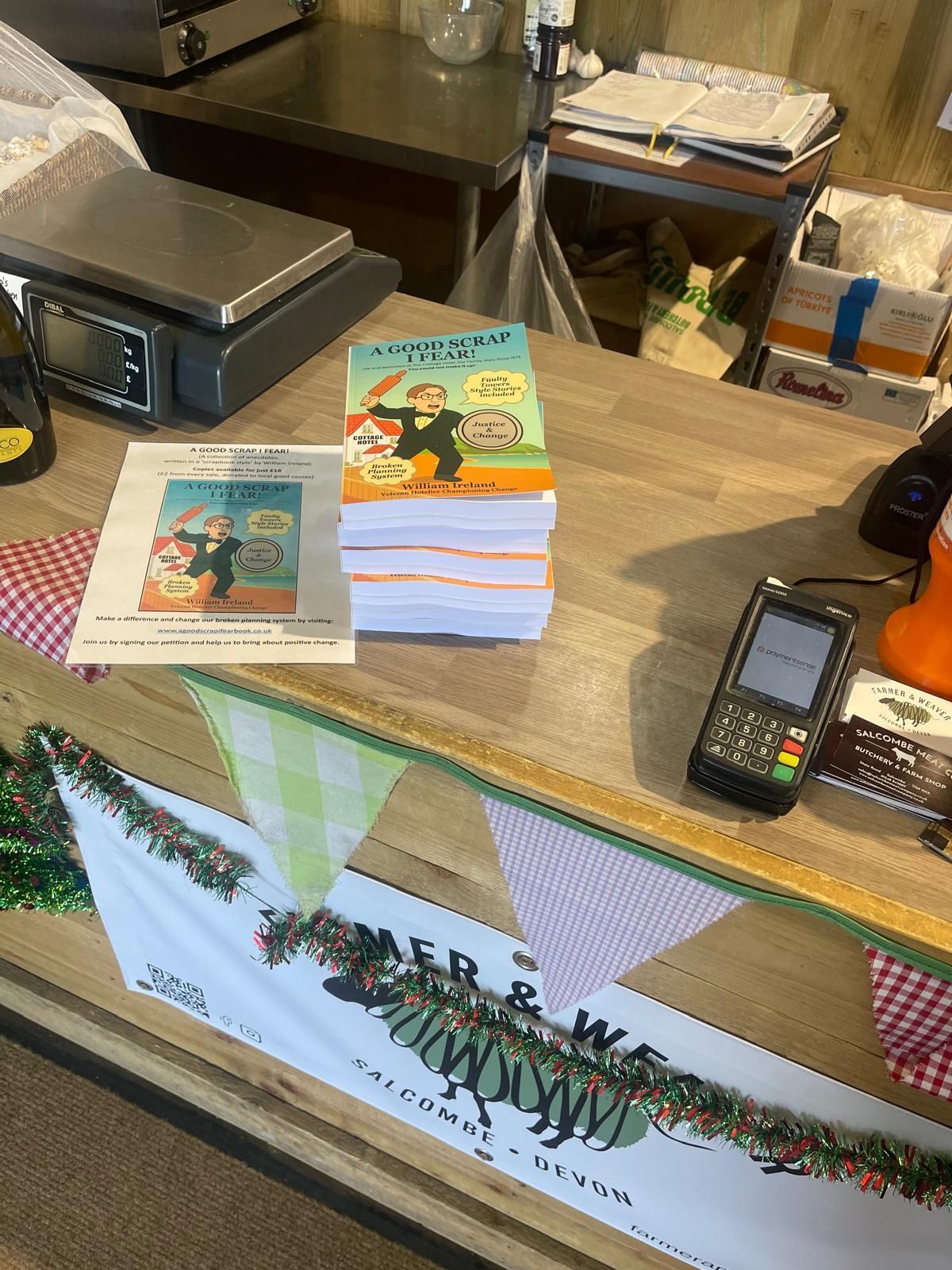 A good scrap i fear, first shop selling the  books